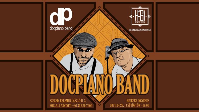 Újra színpadon a Docpiano Band