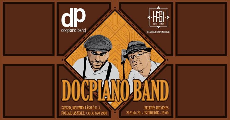 Újra színpadon a Docpiano Band